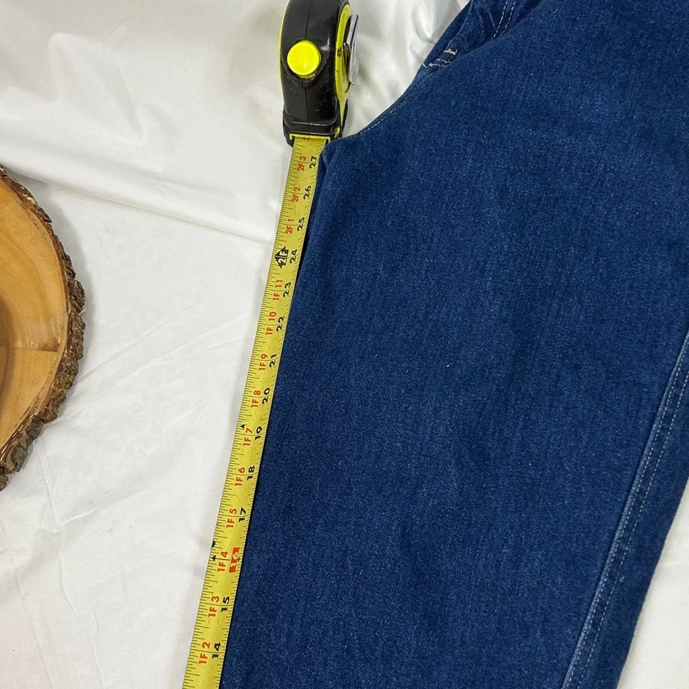 Vintage Bonjour Blue Denim High‎ Waisted Mom Jeans 26 inch waist Size 10 slouchy